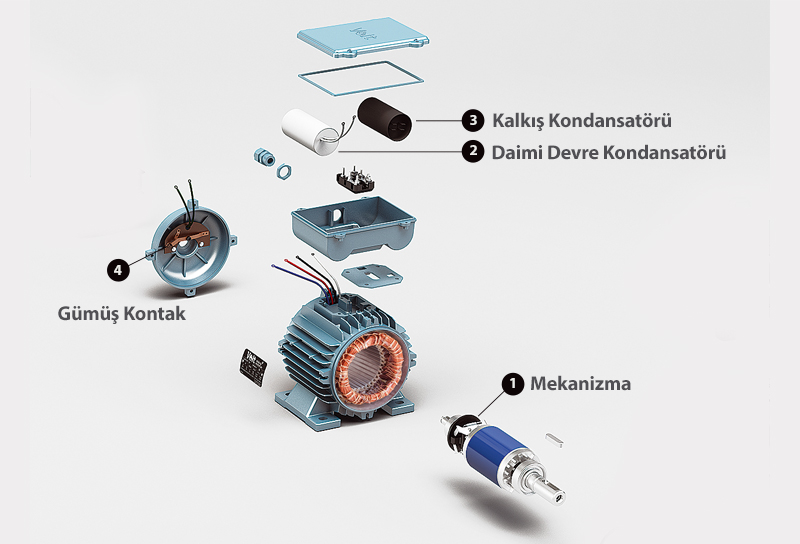 3 Fazlı Motor